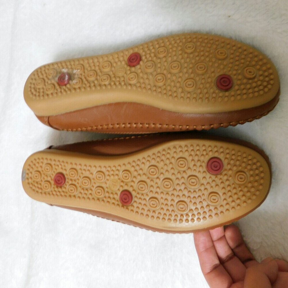 SBUP  brown moccasins flat shoes - Picture 4 of 4